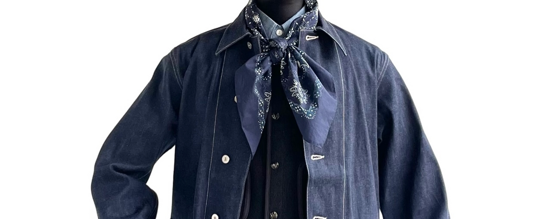vol.4『 6-125B DENIM WORKING COAT 』