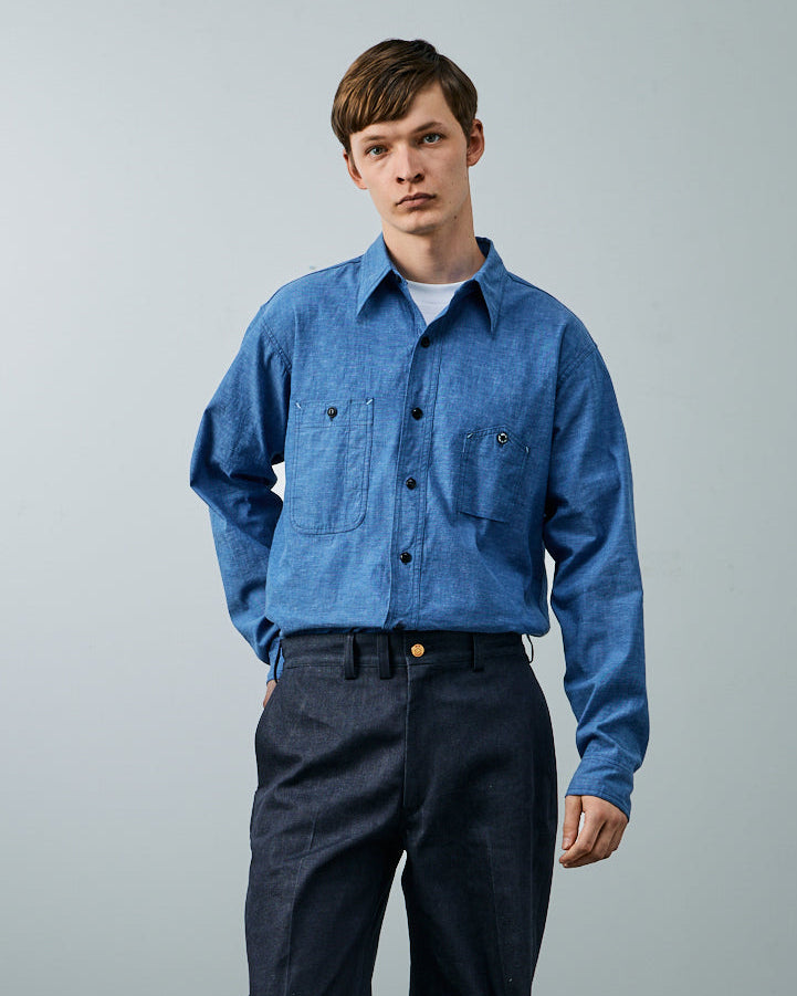 BIG YANK-001 [Réservation] CHEMISE Y1942 CHAMBRAY [Livraison : Fin Février 2027]