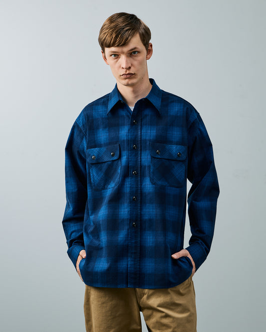 BIG YANK-003【予約】Y1955 SHIRT PRINTED FLANNEL【お届け:2027年3月下旬】
