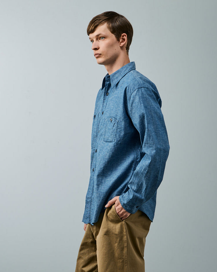 BIG YANK-001 [Réservation] CHEMISE Y1942 CHAMBRAY [Livraison : Fin Février 2027]