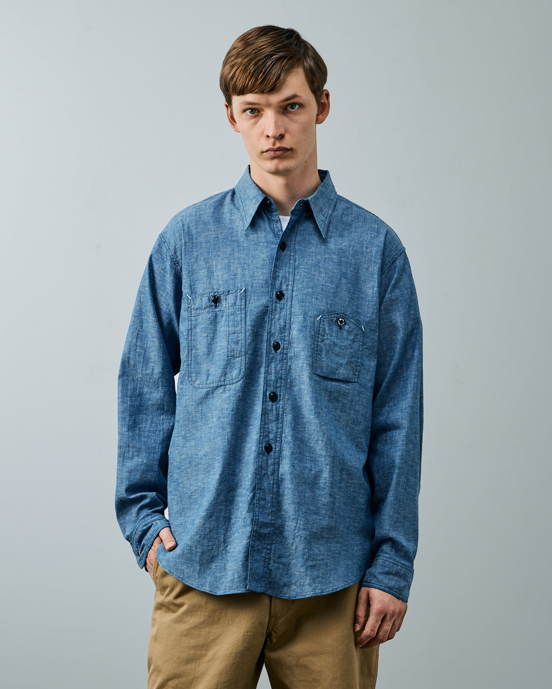 BIG YANK-001 [Réservation] CHEMISE Y1942 CHAMBRAY [Livraison : Fin Février 2027]