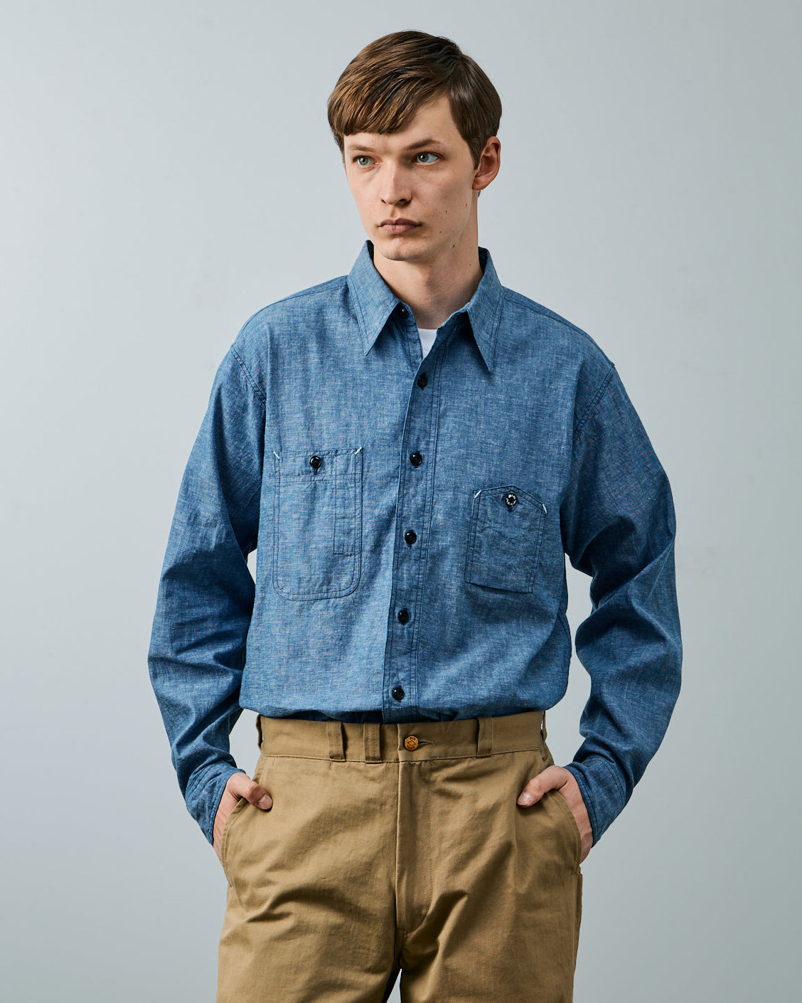 BIG YANK-001 [Réservation] CHEMISE Y1942 CHAMBRAY [Livraison : Fin Février 2027]
