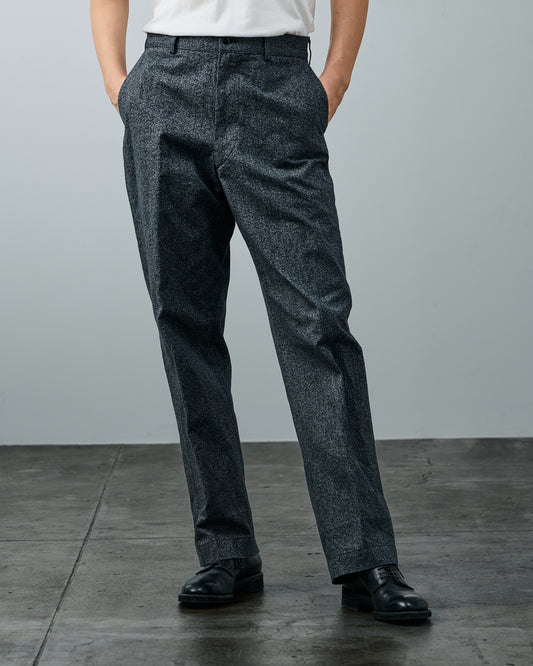 YANKSHIRE-019【予約】1963 TROUSERS HEATHER CHAMBRAY【お届け:2027年3月下旬】