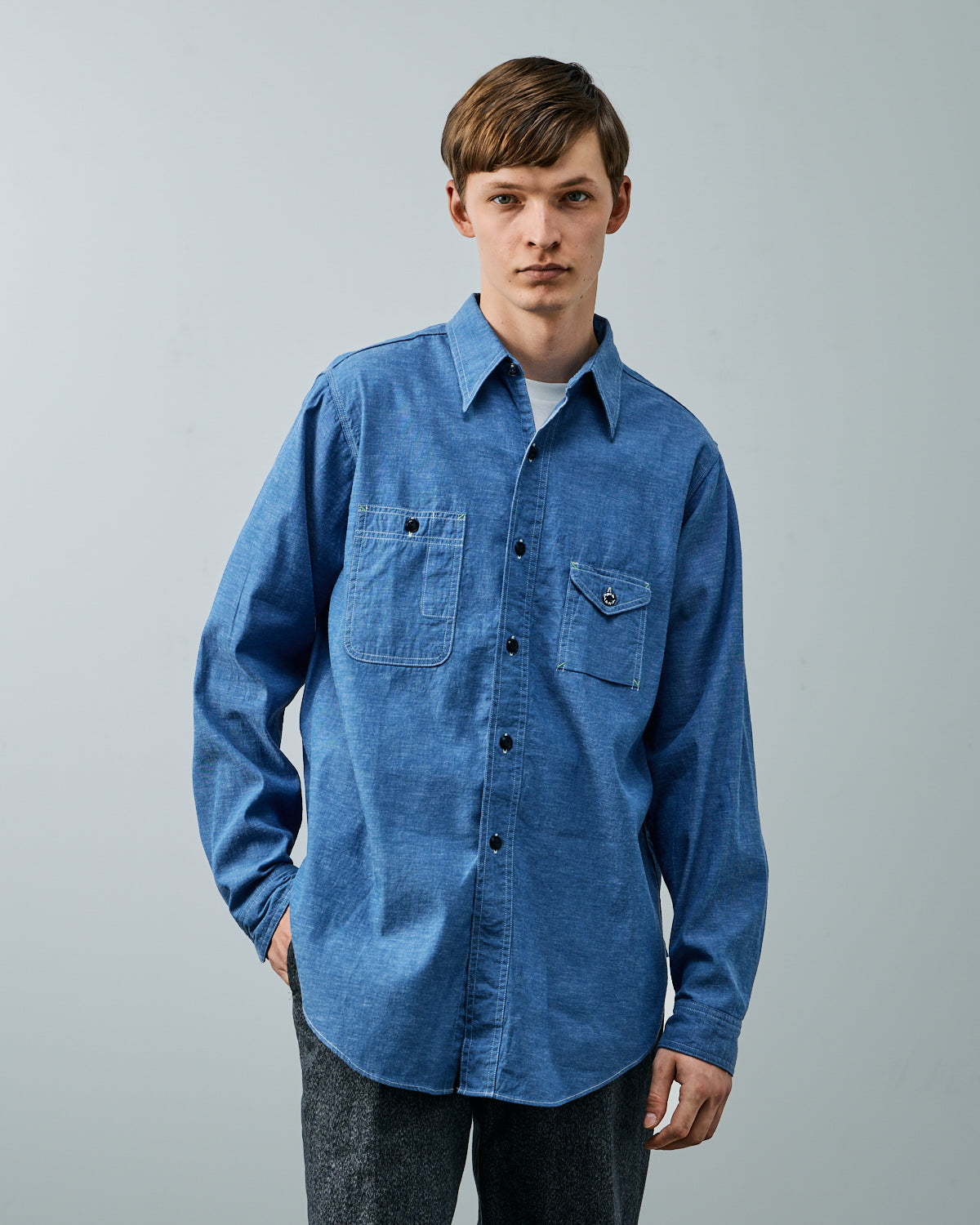BIG YANK-011 [Réservation] CHEMISE 1935 CHAMBRAY [Livraison : Fin Février 2027]
