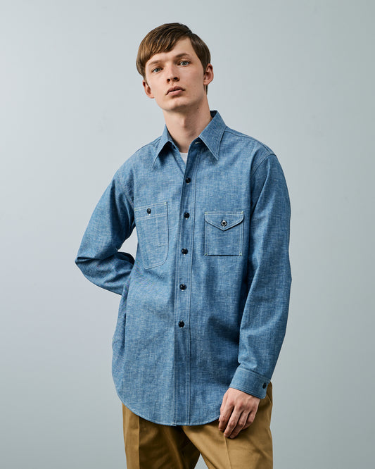 BIG YANK-011【予約】1935 SHIRT CHAMBRAY【お届け:2027年3月下旬】