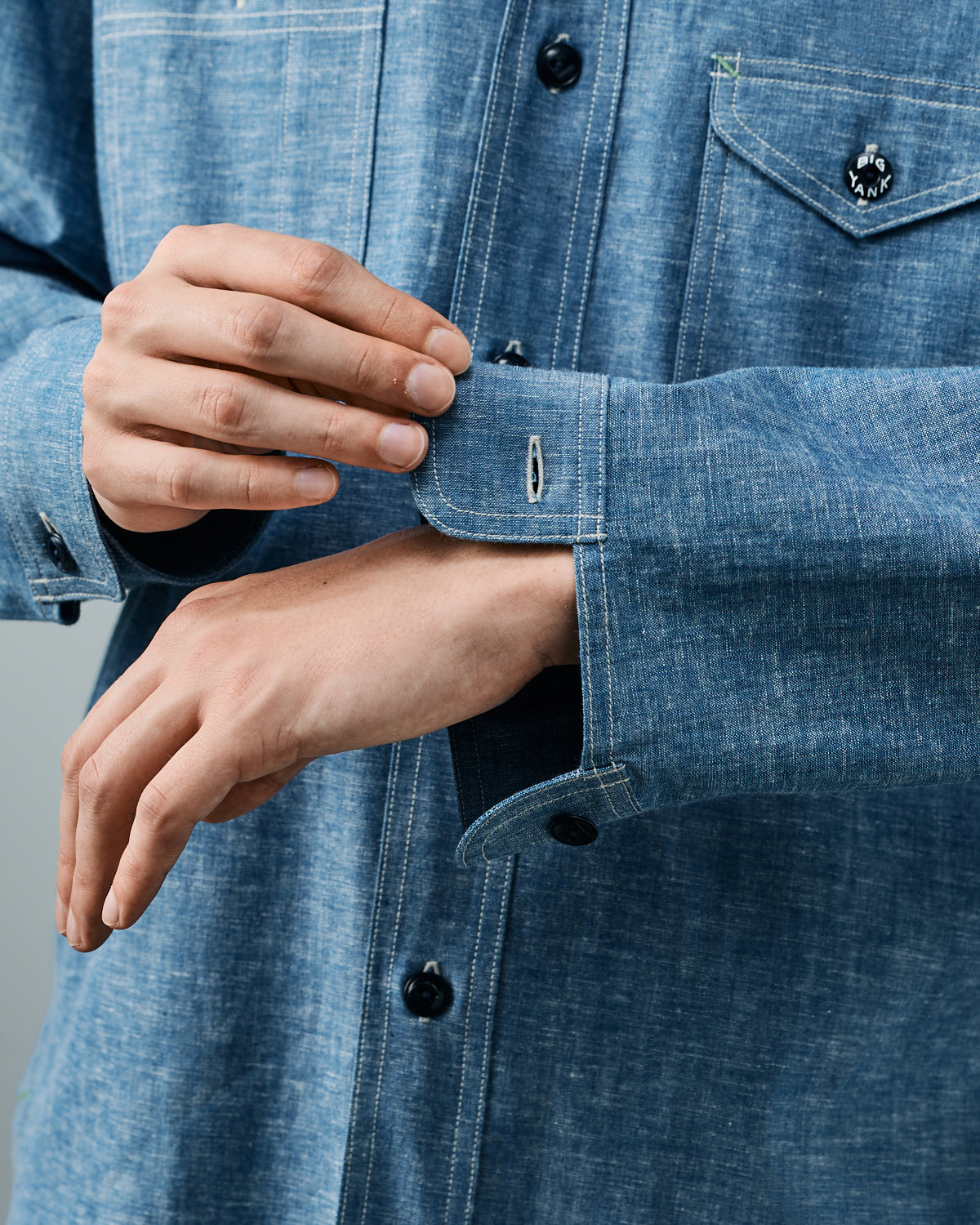 BIG YANK-011 [Réservation] CHEMISE 1935 CHAMBRAY [Livraison : Fin Février 2027]