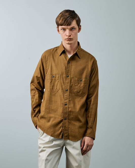 BIG YANK-012【予約】1920 FLYER SHIRT ARMY TWILL【お届け:2027年3月下旬】