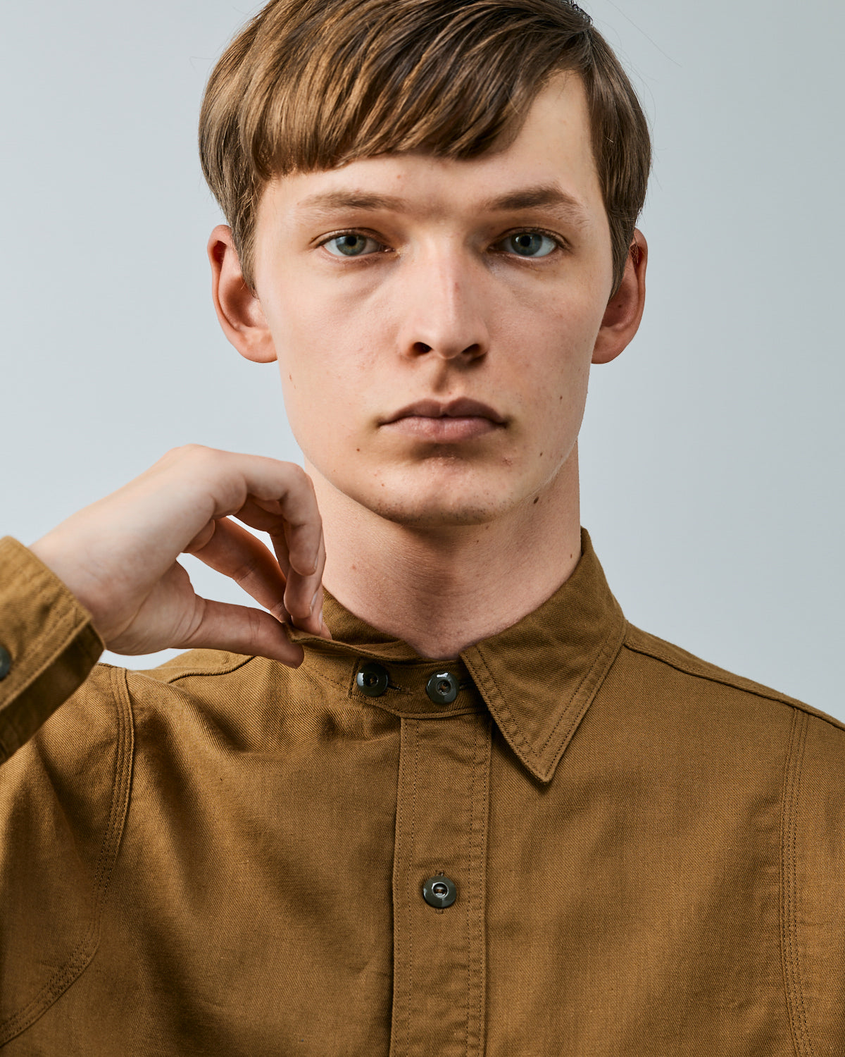 BIG YANK-012 [Réservation] 1920 FLYER SHIRT ARMY TWILL [Livraison : Fin Février 2027]