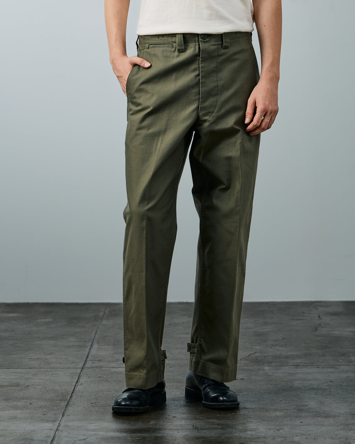 YANKSHIRE-015 [Reserva] M1945 PANTALÓN SATEEN [Entrega: finales de febrero de 2027]