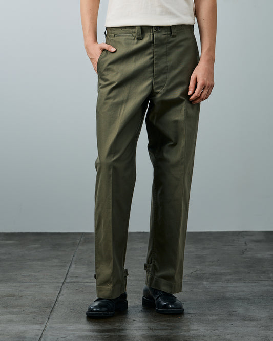 YANKSHIRE-015【予約】M1945 TROUSERS SATEEN【お届け:2027年3月下旬】