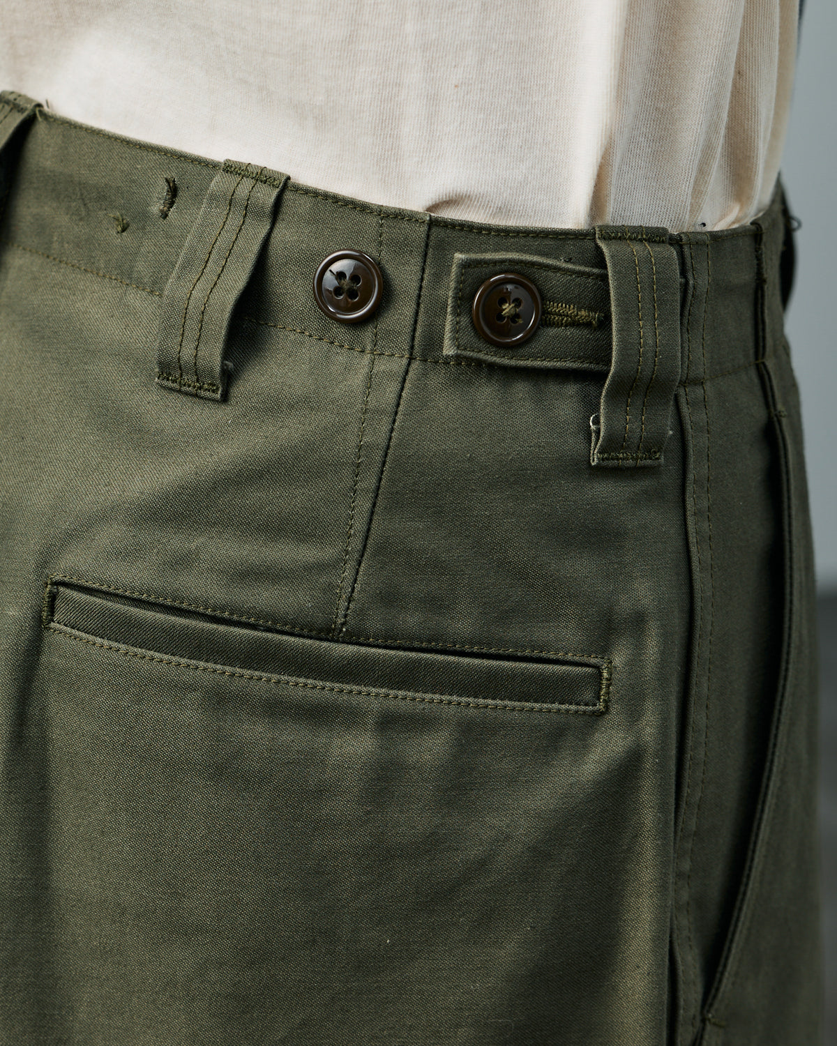 YANKSHIRE-015 [Reserva] M1945 PANTALÓN SATEEN [Entrega: finales de febrero de 2027]