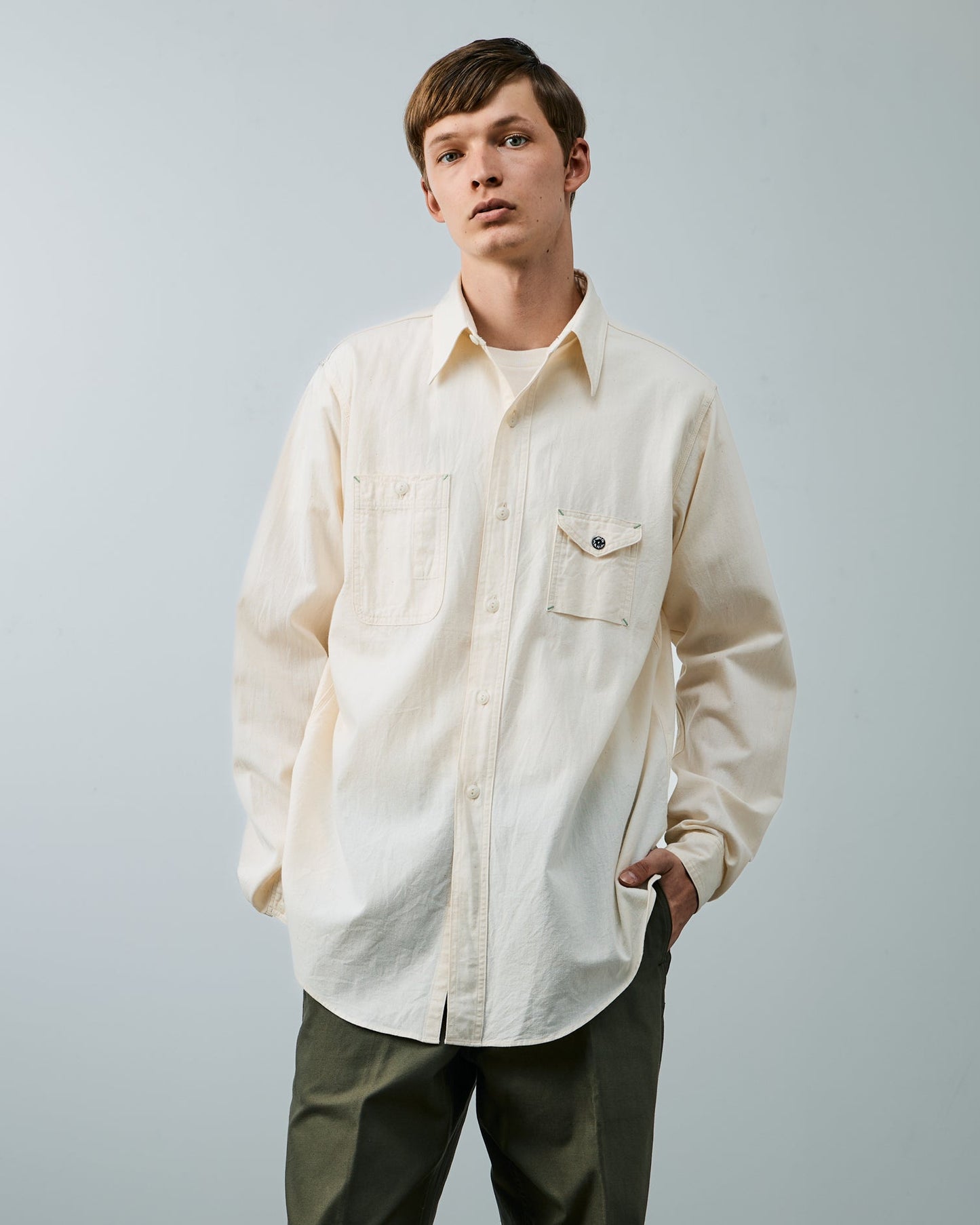 BIG YANK-011 [Réservation] CHEMISE 1935 CHAMBRAY [Livraison : Fin Février 2027]