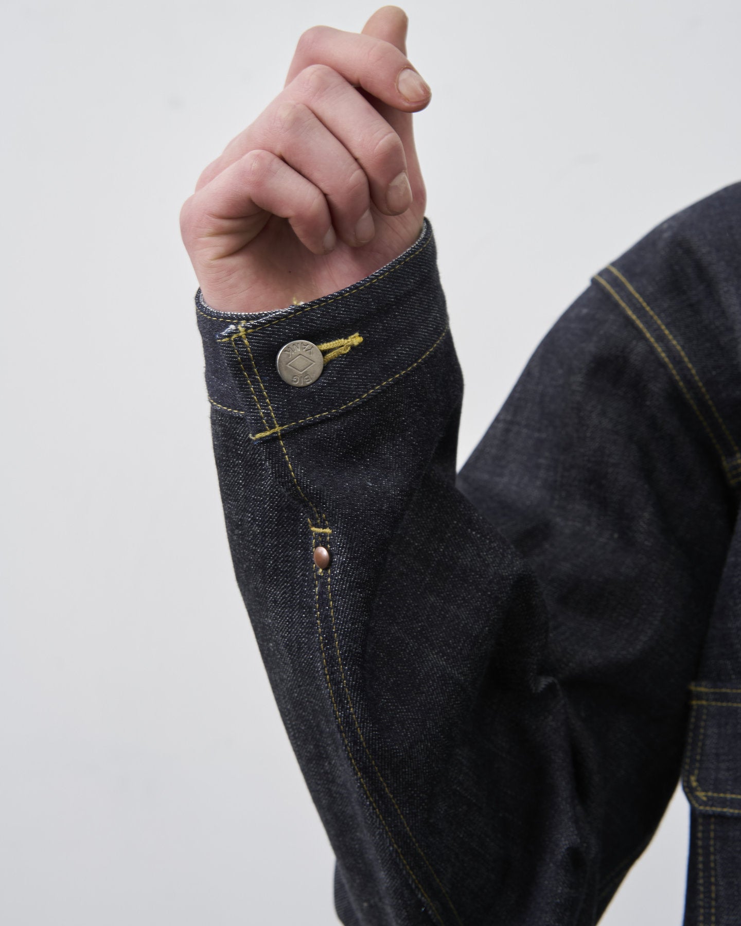 ⑦BIG YANK [Réservation] DALLY JACKET SELVAGE DENIM [Livraison : Fin Septembre 2026] (Copie)