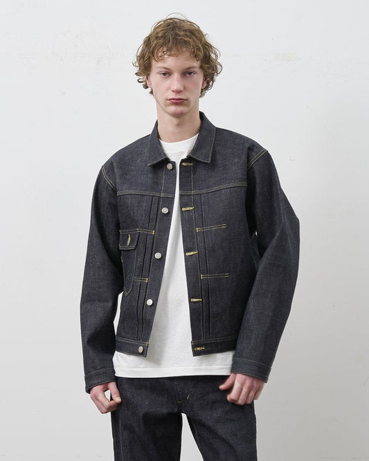 ⑦BIG YANK [Réservation] DALLY JACKET SELVAGE DENIM [Livraison : Fin Septembre 2026] (Copie)