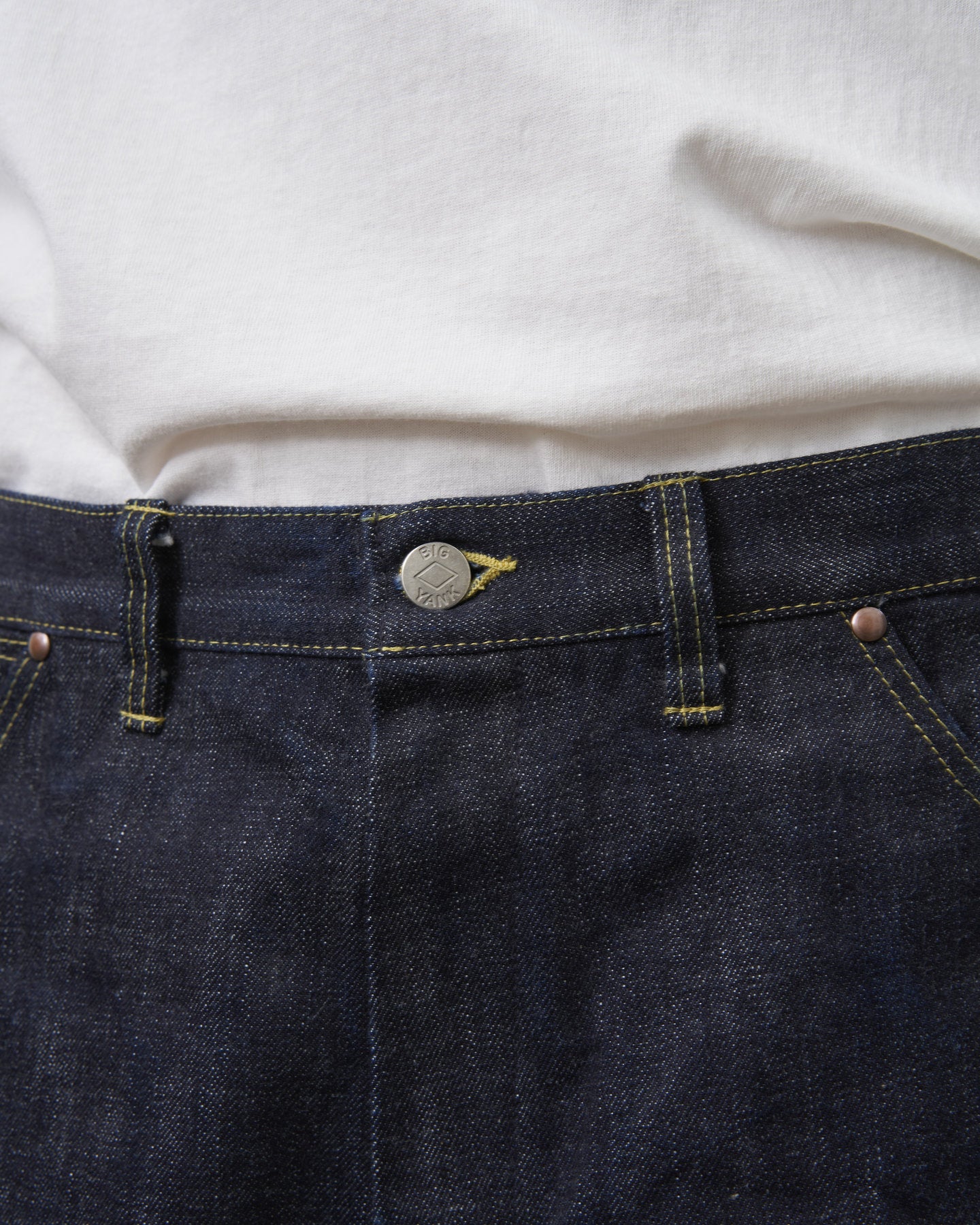 ⑧BIG YANK [Réservation] DALLY PANTS SELVAGE DENIM [Livraison : Fin Septembre 2026] (Copie)