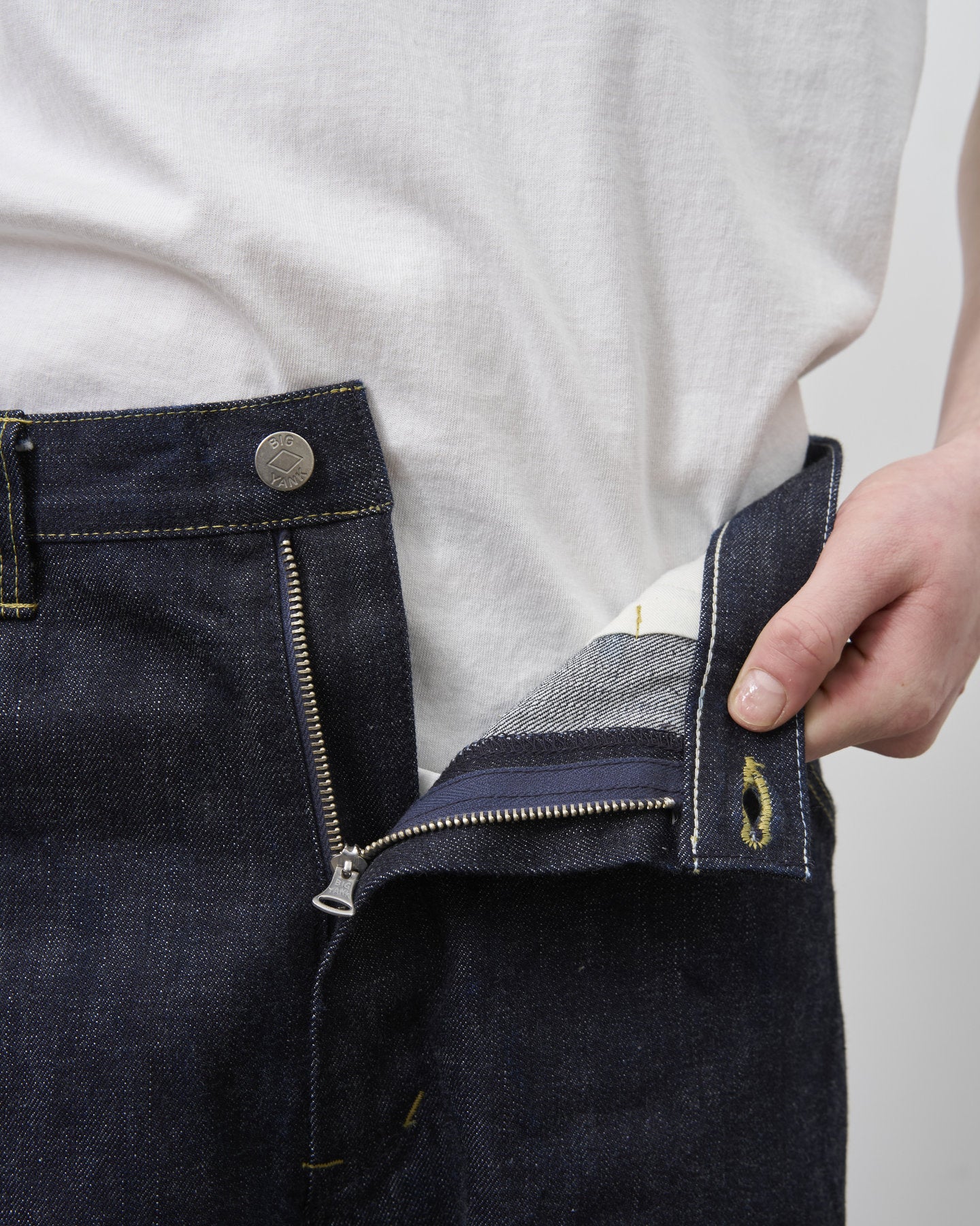 ⑧BIG YANK [Réservation] DALLY PANTS SELVAGE DENIM [Livraison : Fin Septembre 2026] (Copie)