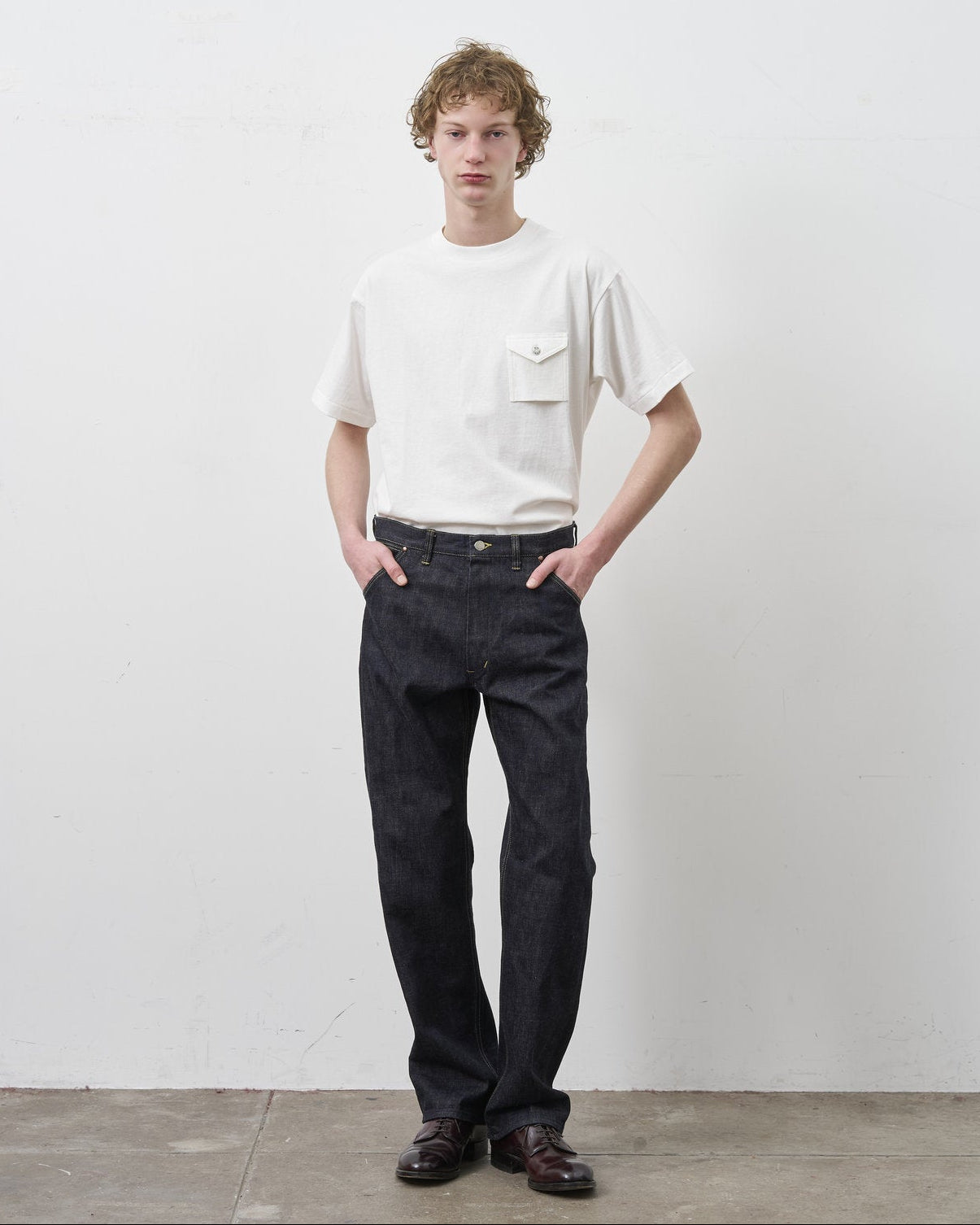 ⑧BIG YANK [Réservation] DALLY PANTS SELVAGE DENIM [Livraison : Fin Septembre 2026] (Copie)