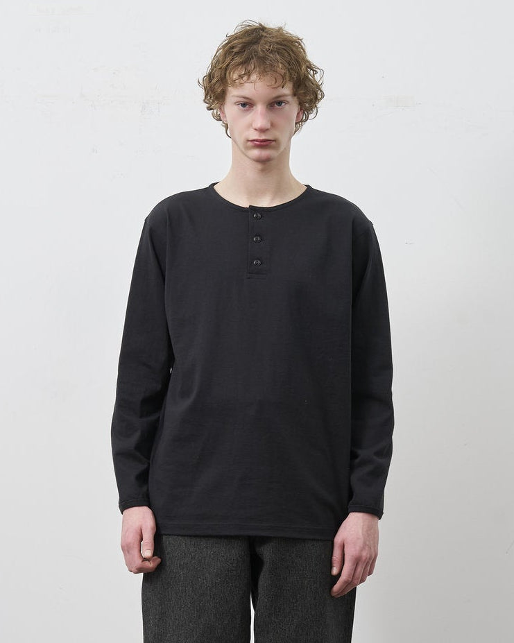 ⑭BIG YANK [Réservation] HENRY NECK L/S TEE [Livraison : Début Juillet 2026] (Copie)