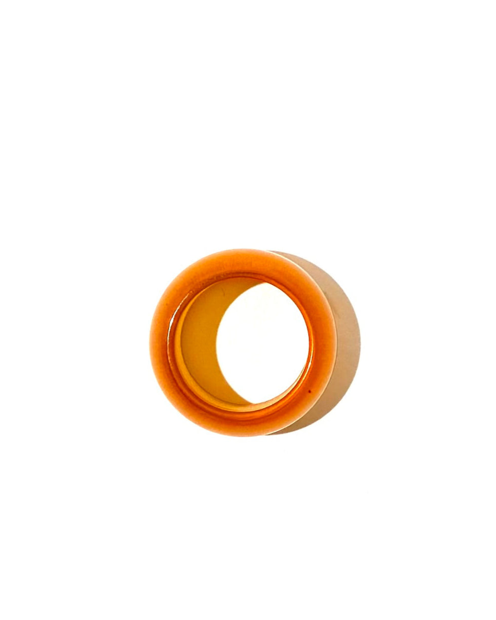 VINTAGE BAKELITE RING YELLOW