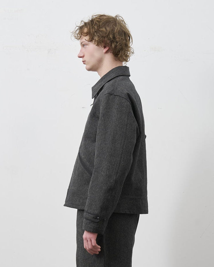 ⑤BIG YANK [Réservation] LEO JACKET HEATHER TWILL [Livraison : Fin Septembre 2026] (Copie)