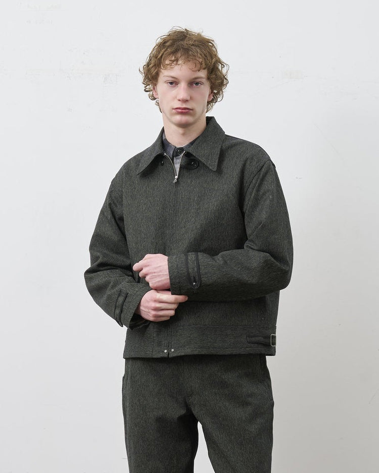 ⑤BIG YANK [Réservation] LEO JACKET HEATHER TWILL [Livraison : Fin Septembre 2026] (Copie)