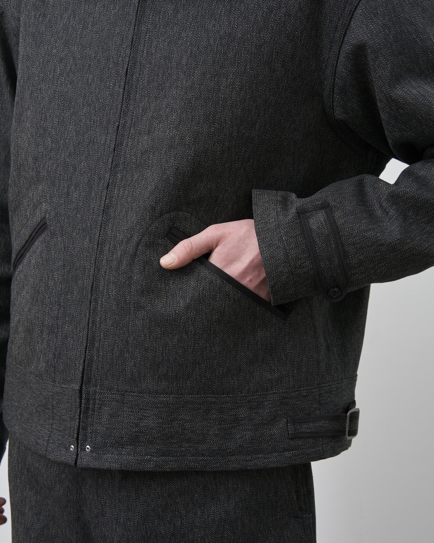 ⑤BIG YANK [Réservation] LEO JACKET HEATHER TWILL [Livraison : Fin Septembre 2026] (Copie)