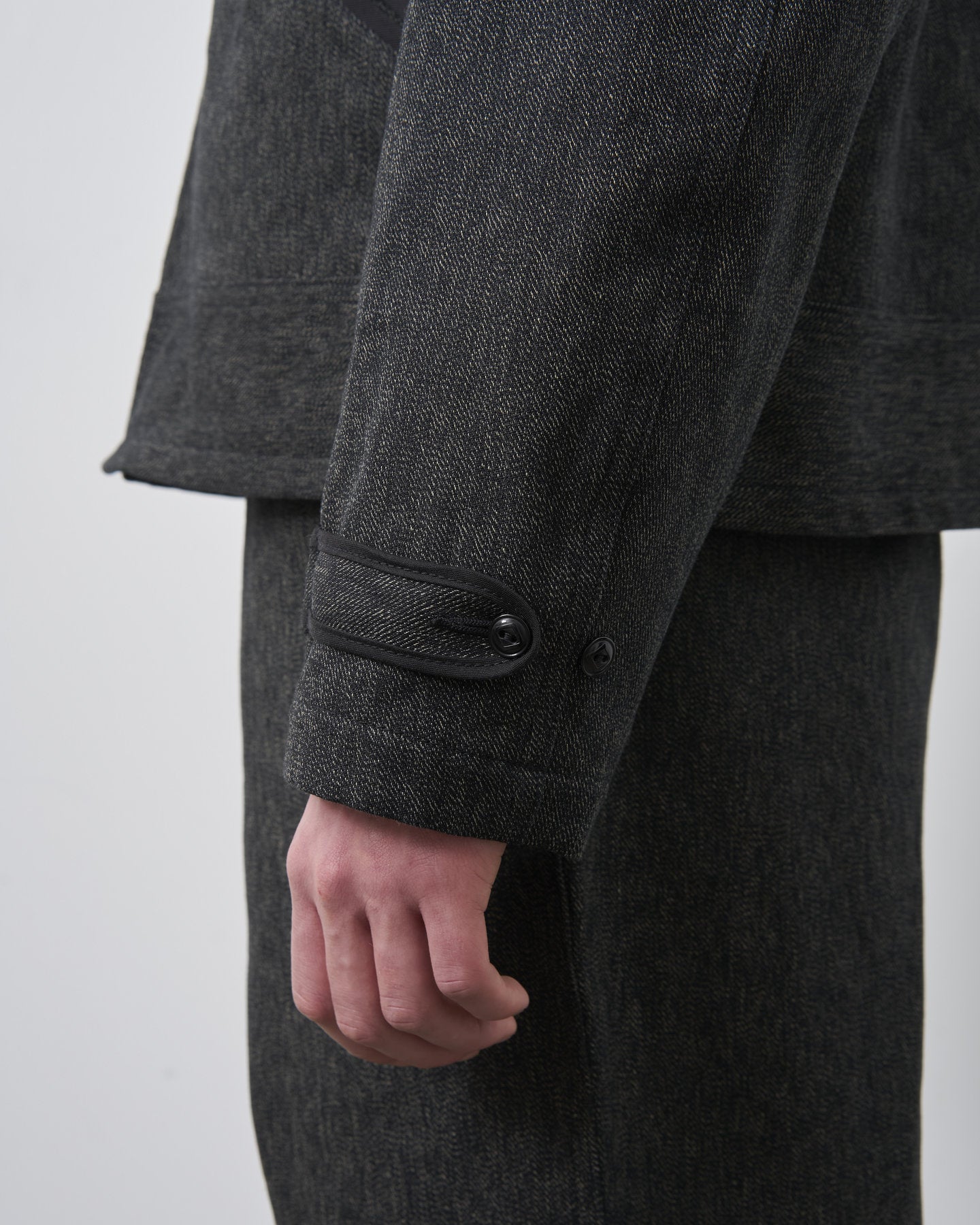 ⑤BIG YANK [Réservation] LEO JACKET HEATHER TWILL [Livraison : Fin Septembre 2026] (Copie)