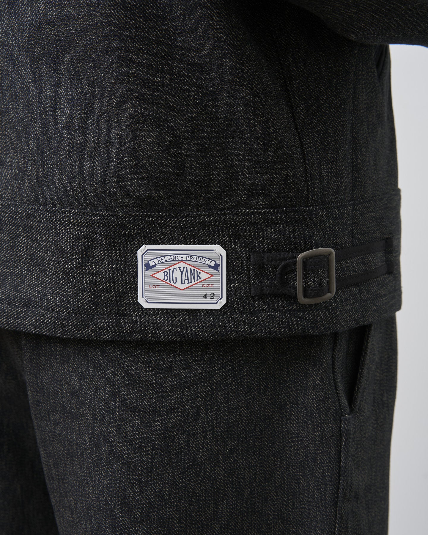 ⑤BIG YANK [Réservation] LEO JACKET HEATHER TWILL [Livraison : Fin Septembre 2026] (Copie)