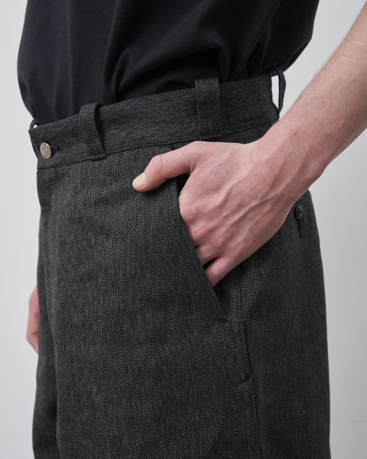 ⑥BIG YANK [Réservation] MATT PANTS HEATHER TWILL [Livraison : Fin Septembre 2026] (Copie)