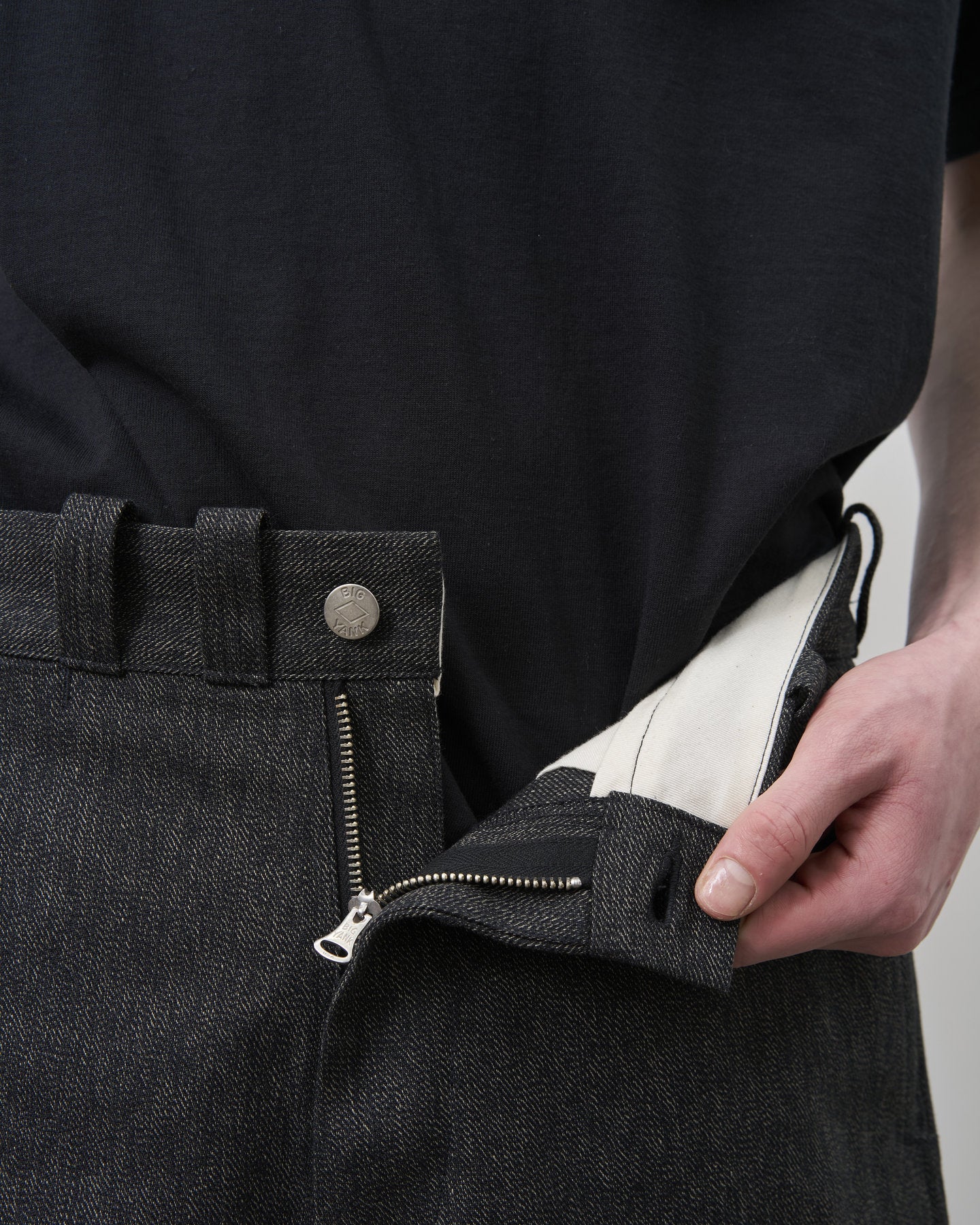 ⑥BIG YANK [Réservation] MATT PANTS HEATHER TWILL [Livraison : Fin Septembre 2026] (Copie)