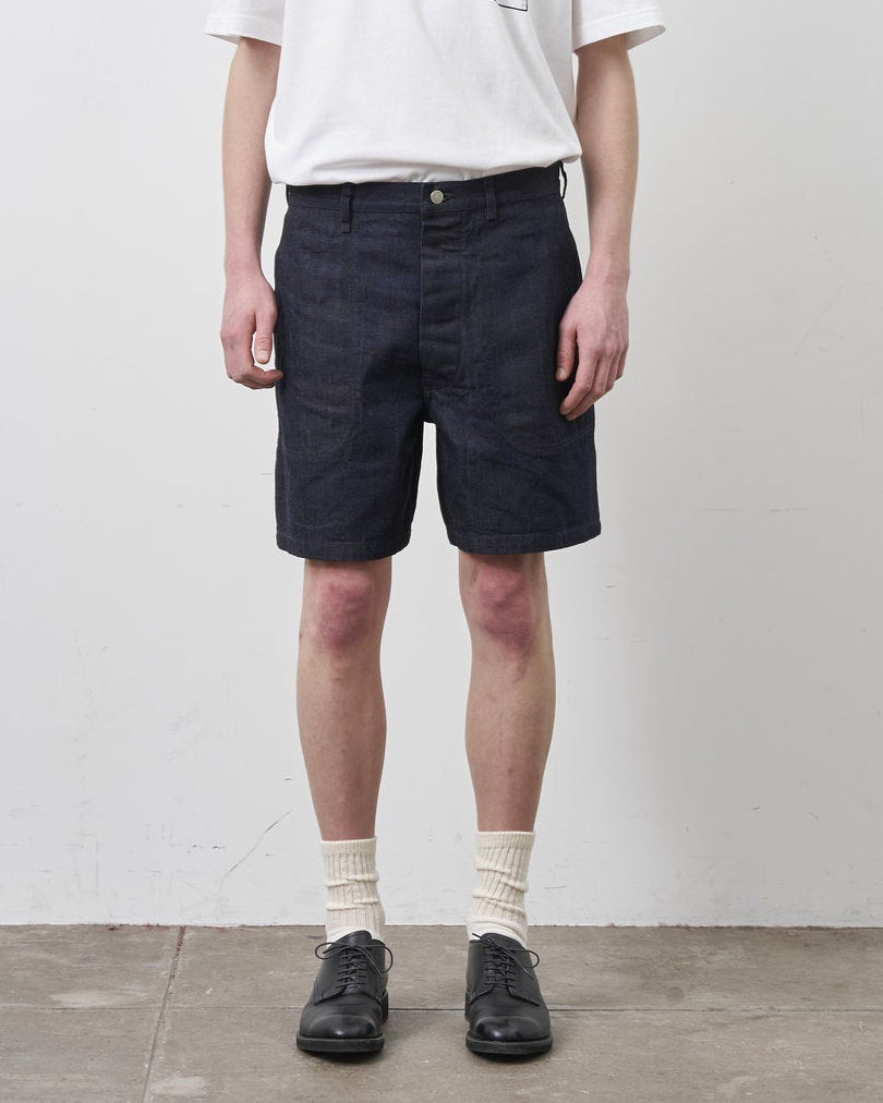 ⑫BIG YANK [Réservation] USN UTILITY DENIM SHORTS [Livraison : Début Juillet 2026] (Copie)