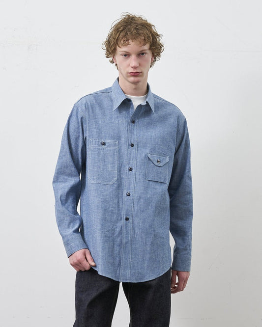 ①BIG YANK [Réservation] CHEMISE CHAMBRAY Y1929 [Livraison : Fin Septembre 2026] (Copie)