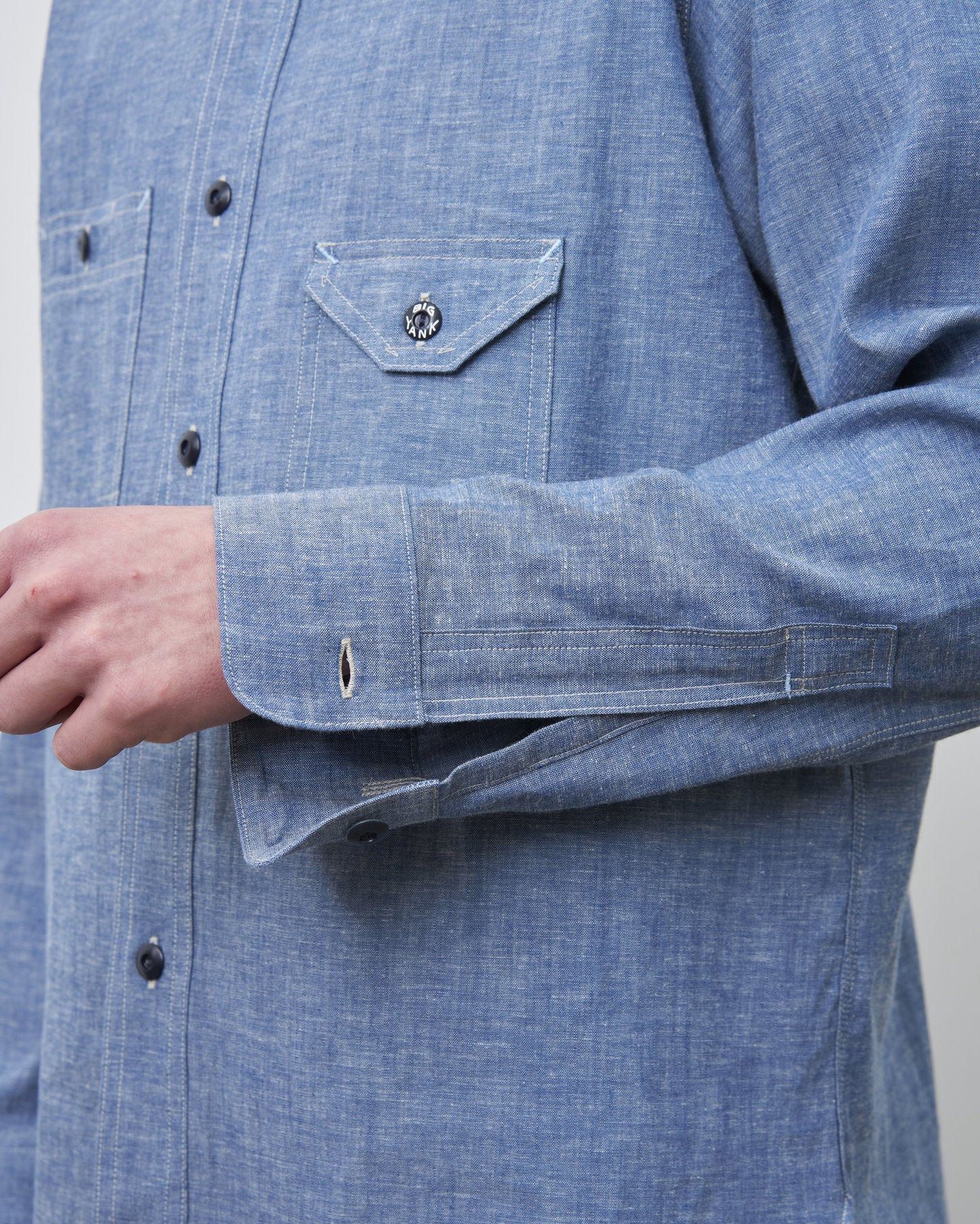 ①BIG YANK [Réservation] CHEMISE CHAMBRAY Y1929 [Livraison : Fin Septembre 2026] (Copie)