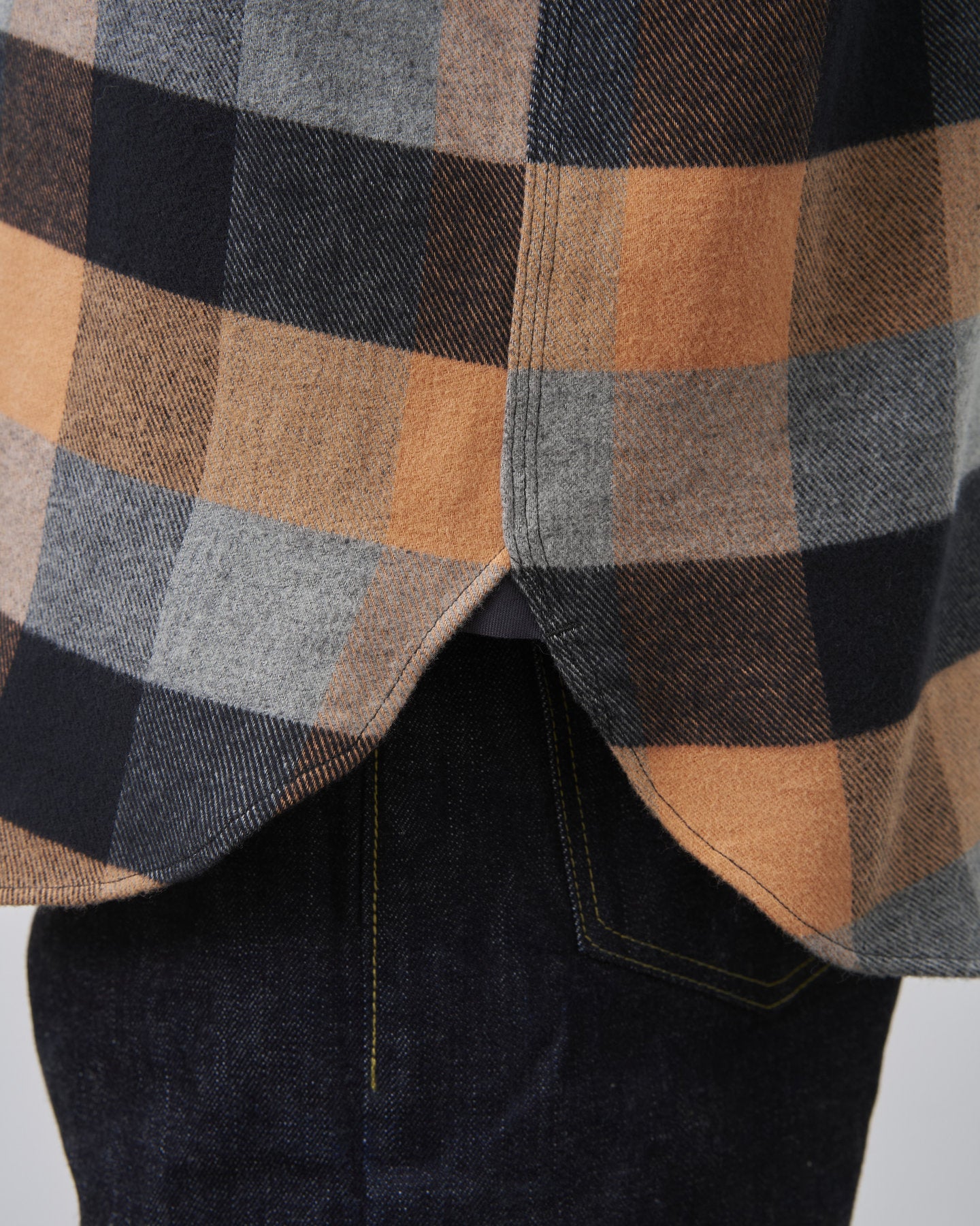 ③・BIG YANK【予約】Y1936 H-ZIP FLANNEL CHECK SHIRT【お届け:2026年9月下旬】