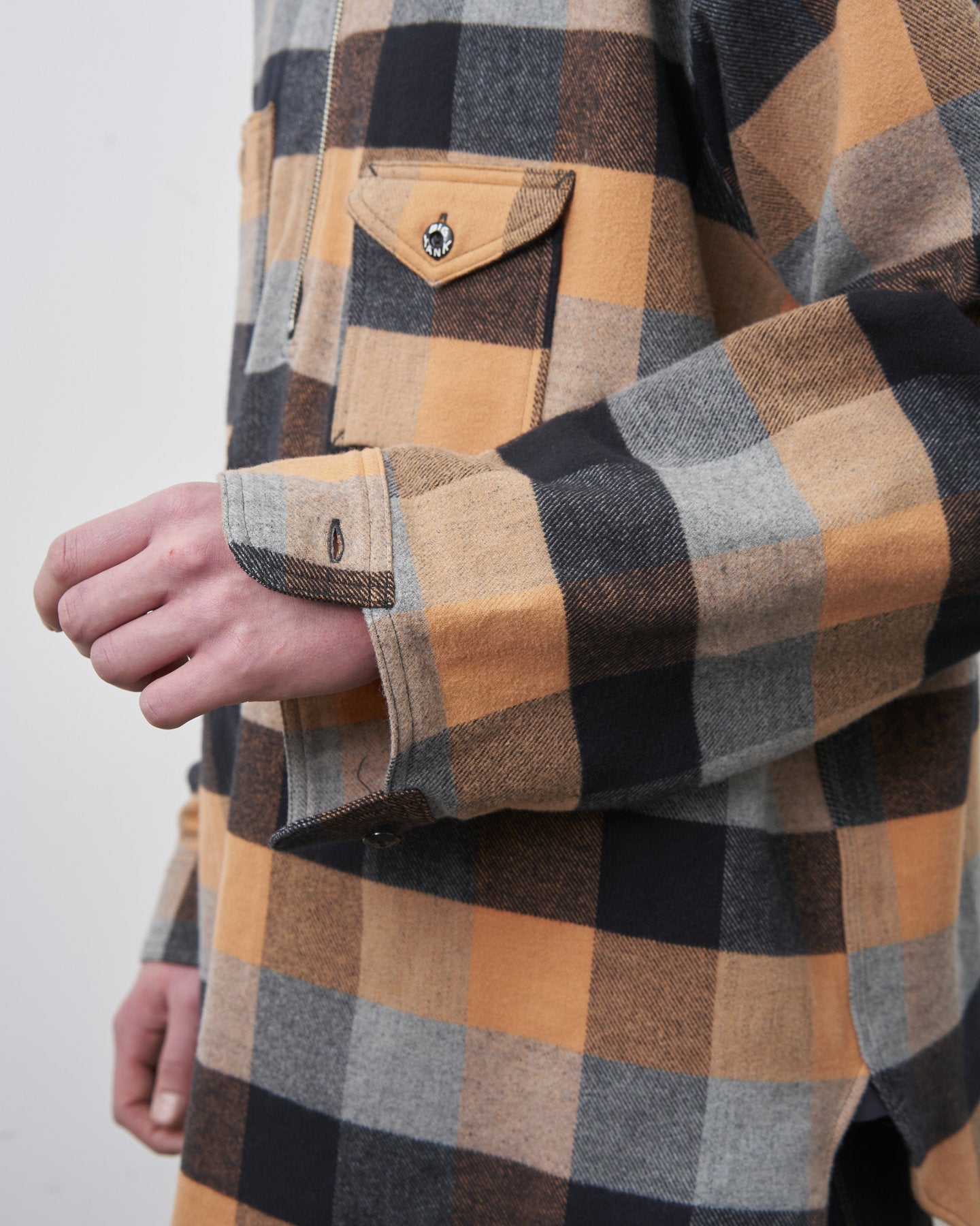 ③・BIG YANK【予約】Y1936 H-ZIP FLANNEL CHECK SHIRT【お届け:2026年9月下旬】