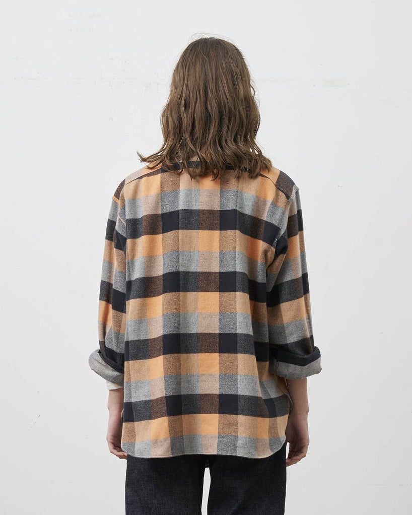③・BIG YANK【予約】Y1936 H-ZIP FLANNEL CHECK SHIRT【お届け:2026年9月下旬】