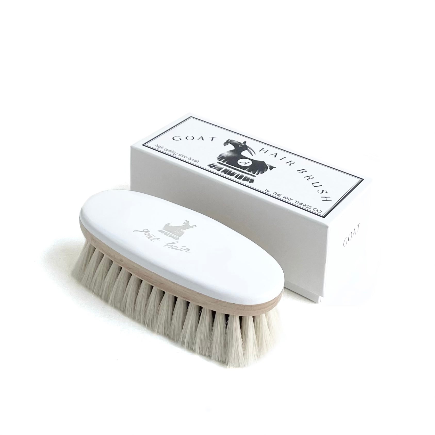 SHOES BRUSH by THE WAY THINGS GO - ONE / Goat Hair Brush