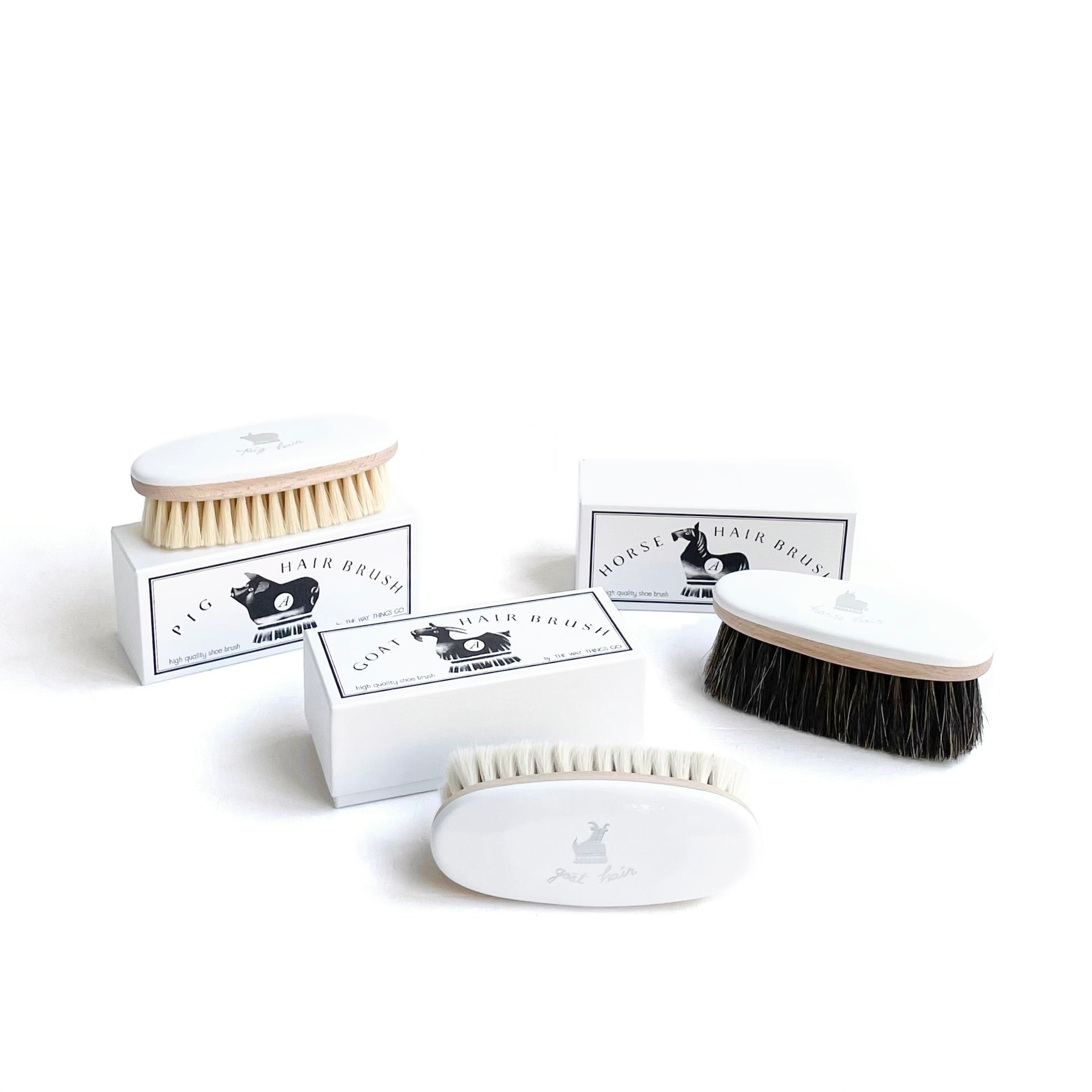 山羊毛ブラシ／THE WAY THINGS GO SHOES BRUSH by THE WAY THINGS GO – ANATOMICA OFFICIAL ONLINE