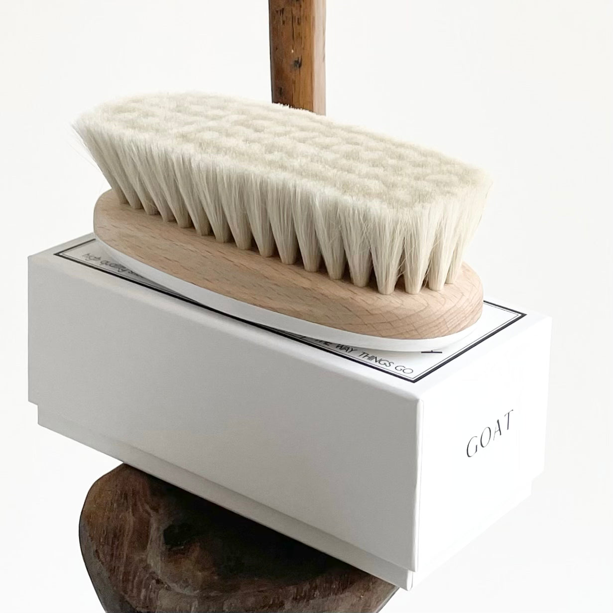 SHOES BRUSH by THE WAY THINGS GO - ONE / Goat Hair Brush